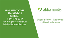 Desktop Screenshot of abbamedix.com